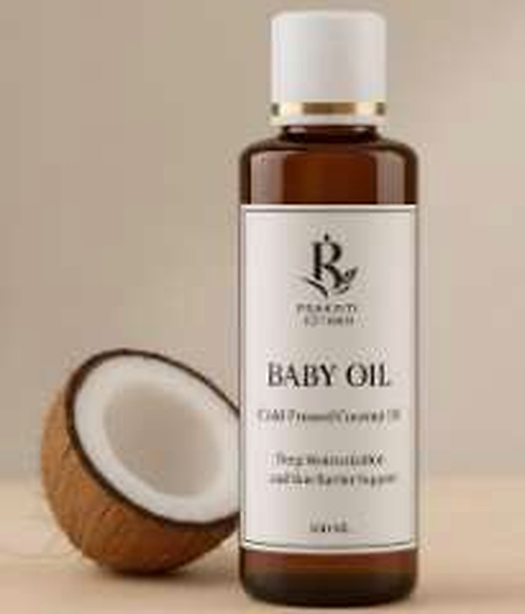 Cold-Pressed Coconut Baby Oil - 100ml